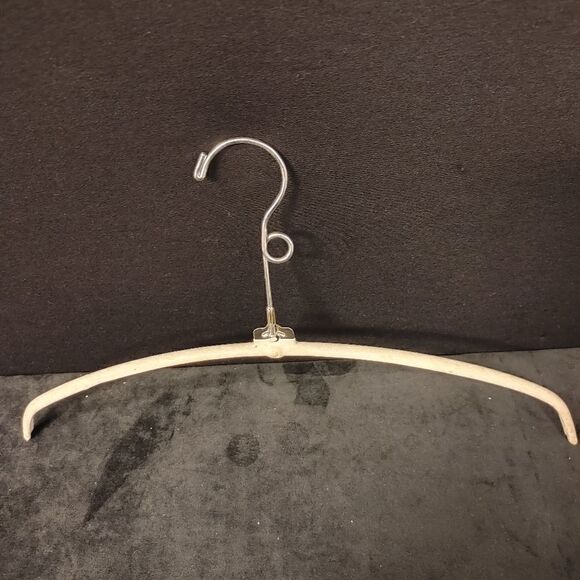 NON-SLIP STEEL 16" WIRE HANGER WITH RUBBER LAYER - Picture 3 of 6